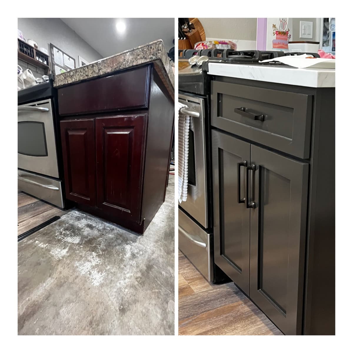 Cabinet door painting West Hollywood